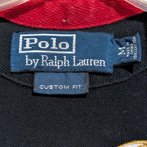 Vintage 2000s Ralph Lauren Polo Switzerland Rugby Shirt M - Picture 5 of 7